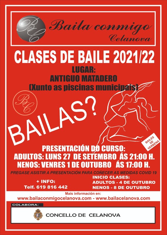 CLASES DE BAILE EN CELANOVA